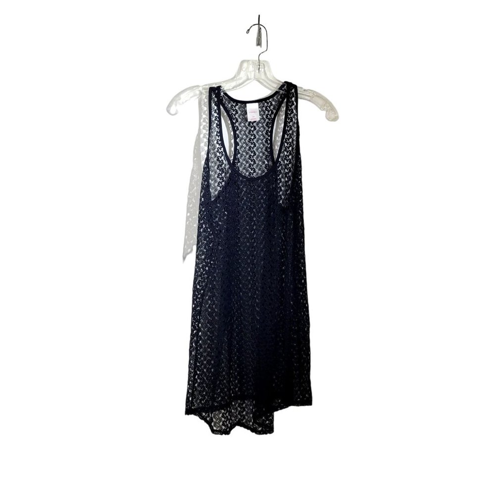 Xhilaration Black Lace Swim Cover Up - Picture 4 of 4